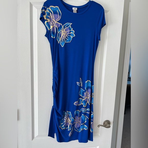 Cache Blue Dress size L - Picture 3 of 3
